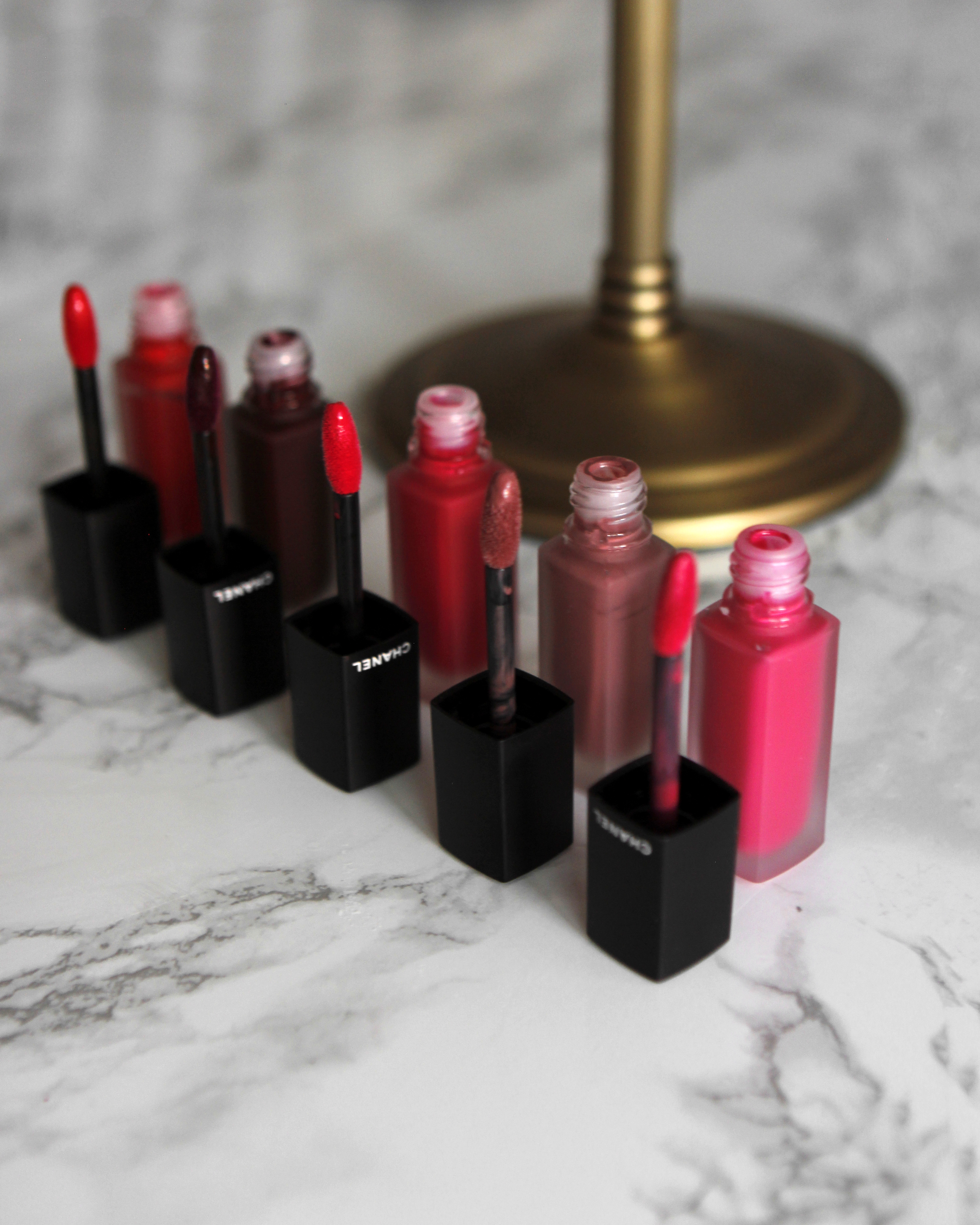 Chanel ROUGE ALLURE INK Swatches and Review 